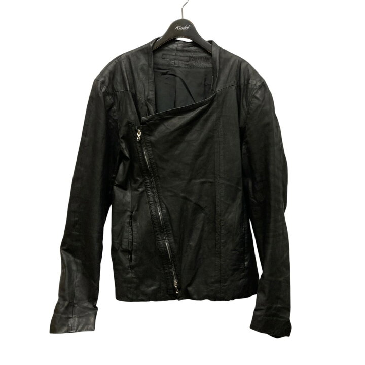 楽天市場】【中古】MA JULIUS CALF NUBACK レザージャケット ブラック  