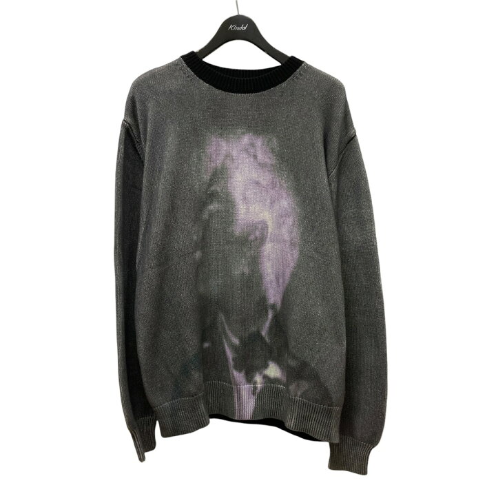 楽天市場】【中古】DRIES VAN NOTEN×Len Lye総柄ニット グレー 