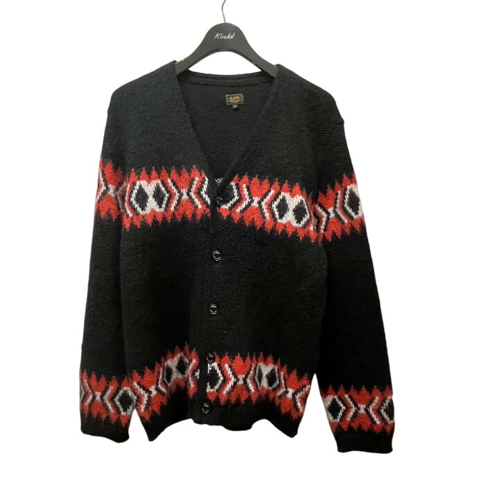 楽天市場】【中古】RATS NATIVE MOHAIR KNIT CARDIGAN ネイティブ柄 