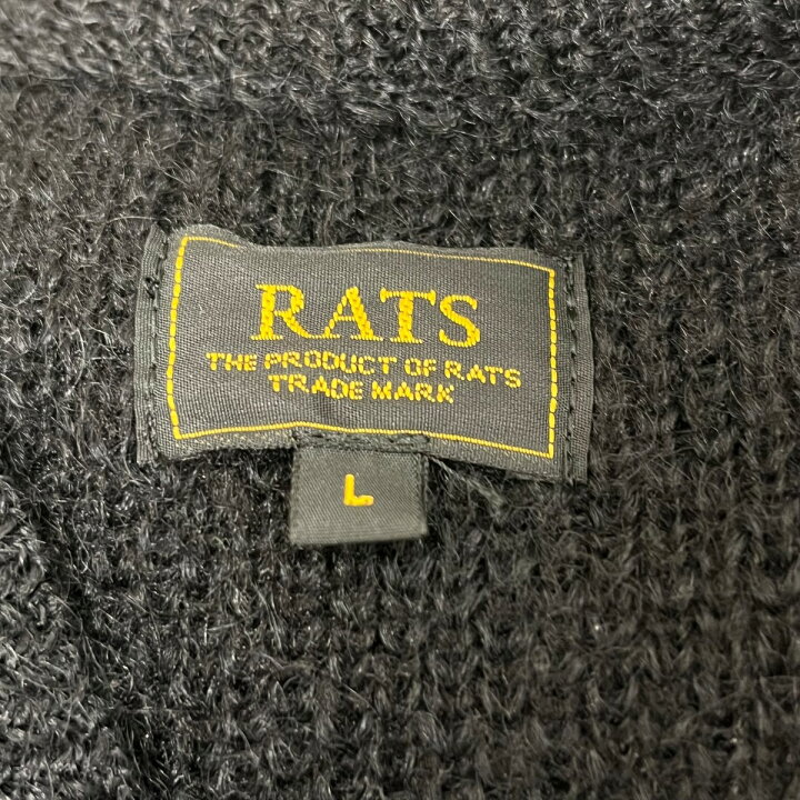 楽天市場】【中古】RATS NATIVE MOHAIR KNIT CARDIGAN ネイティブ柄 