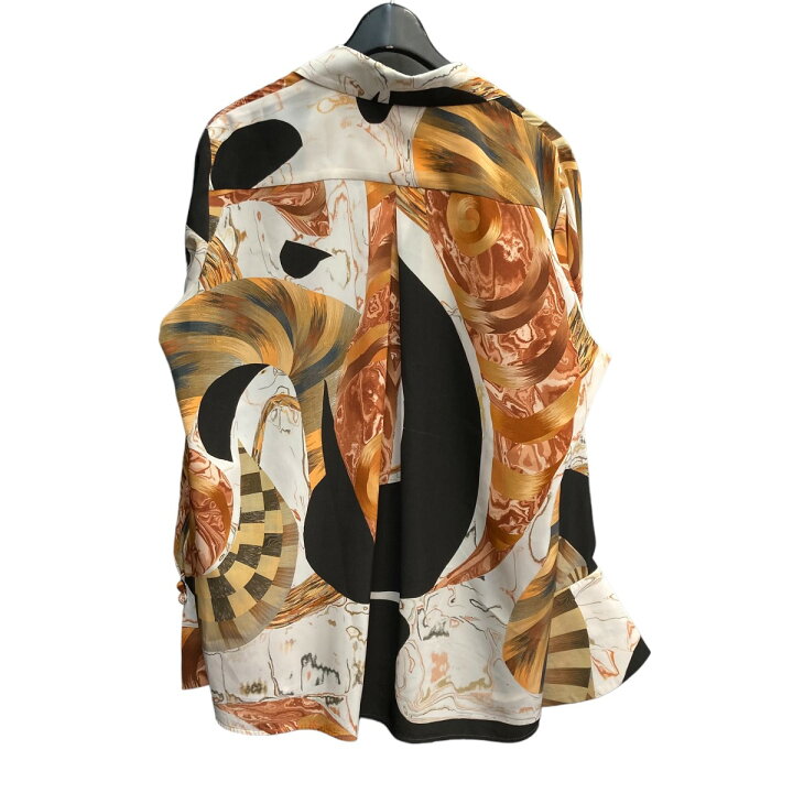 楽天市場】【中古】mame kurogouchi 23AW Marble Print Open - Collar 