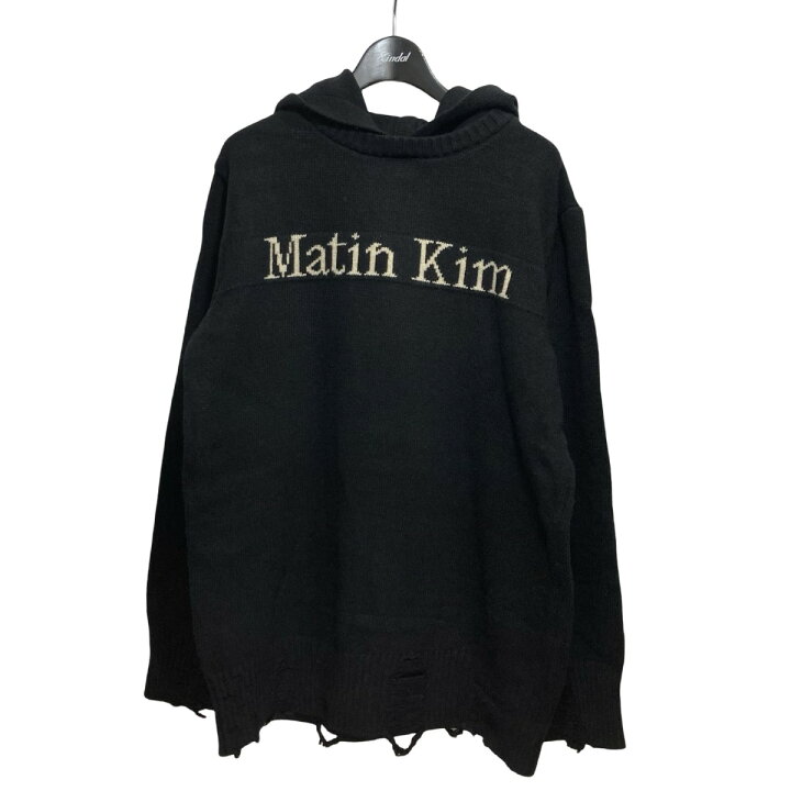 楽天市場】【中古】Martin Kim ロゴニットセーター ブラック サイズ：F 