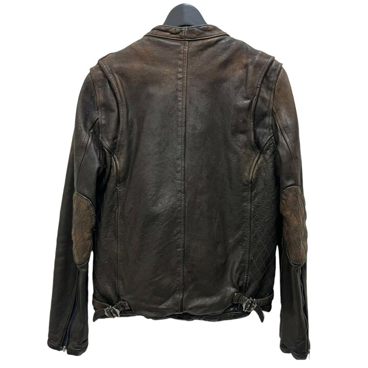 楽天市場】【中古】Varde77 レザーライダースジャケット VR10AW-CM 