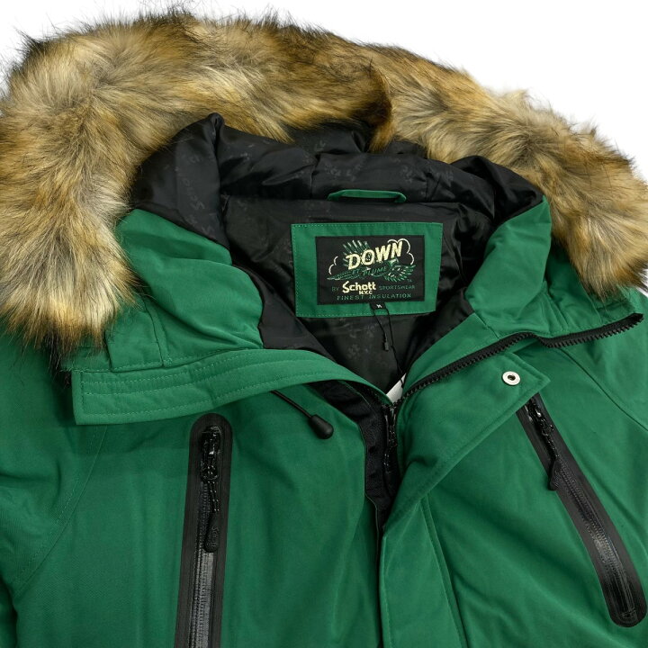 楽天市場】【中古】Schott シュノーケルダウン ダウンジャケット  