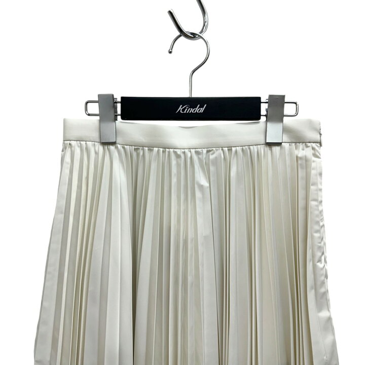 楽天市場】【中古】EBURE Poly Taffeta Pleats Skirt プリーツスカート 