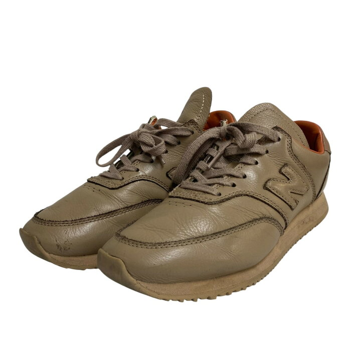 楽天市場】【中古】NEW BALANCE×AURALEEスニーカー MLC100AU ベージュ 