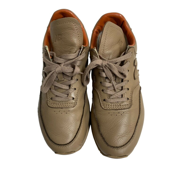 楽天市場】【中古】NEW BALANCE×AURALEEスニーカー MLC100AU ベージュ 