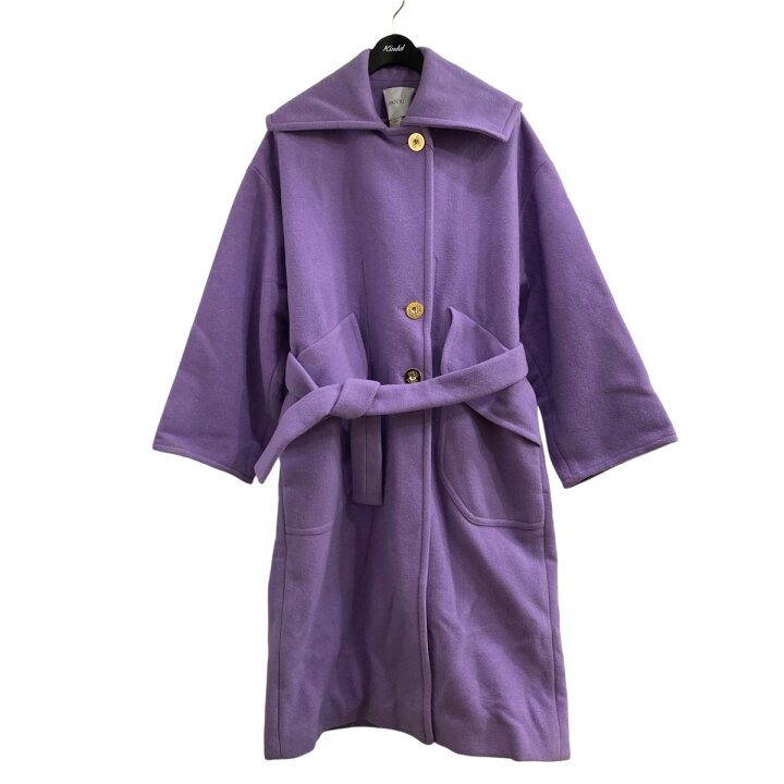 楽天市場】【中古】Patouダブルフェイスウールマキシコート 