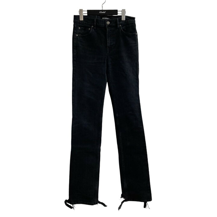 楽天市場】【中古】BALENCIAGA デニムパンツ 571423TEW09 ブラック  