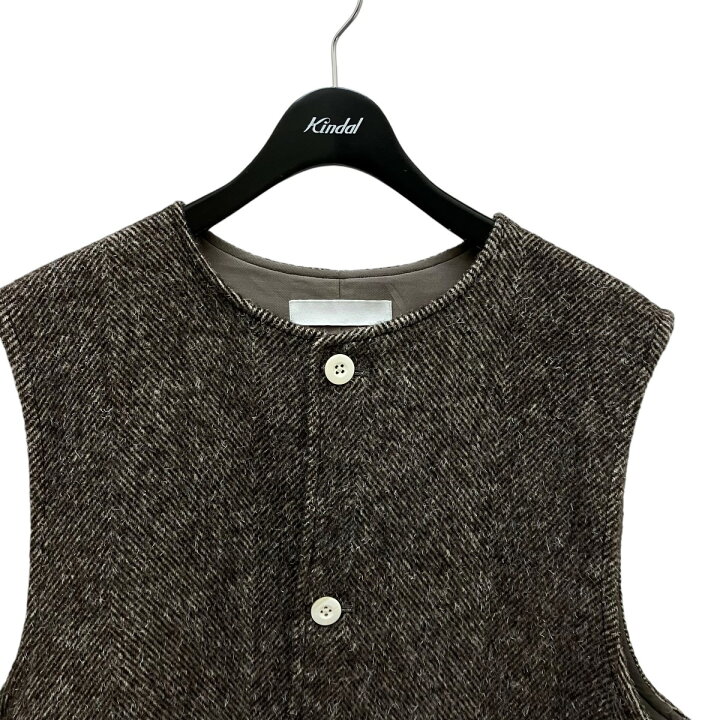 楽天市場】【中古】Ets MATERIAUX SABA．WOOL JARKIN VEST ウール 