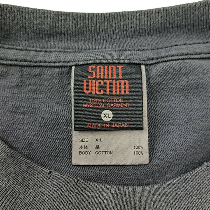 楽天市場】【中古】SAINT MICHAEL 24SS EV SS TEE／NEON GNSIS／BLACK  