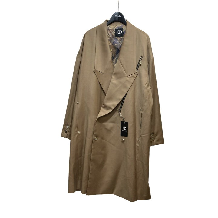 楽天市場】【中古】ACUOD by CHANU コート AC-23AW-OVCT ブラウン 