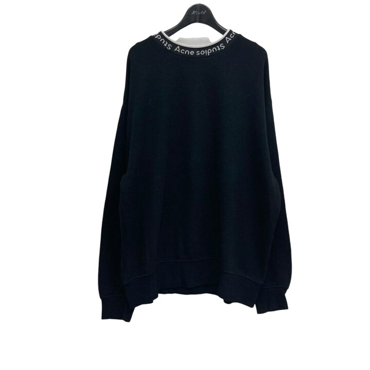 楽天市場】【中古】ACNE STUDIOS Fulton Logo Rib Sweatshirts ネック  