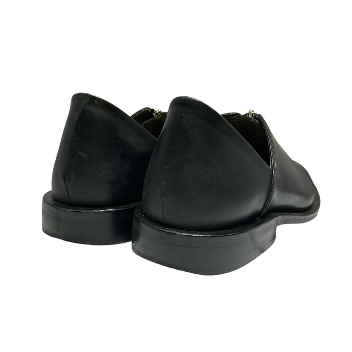 楽天市場】【中古】ISHMM ZIP SHOES レザーシューズ ブラック サイズ 