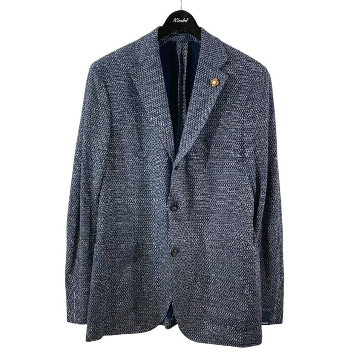 楽天市場】【中古】LARDINI テーラードジャケット ネイビー サイズ：50 
