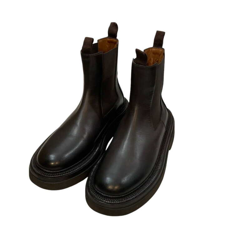楽天市場】【中古】Marsellサイドゴアブーツ ブラウン サイズ：43 