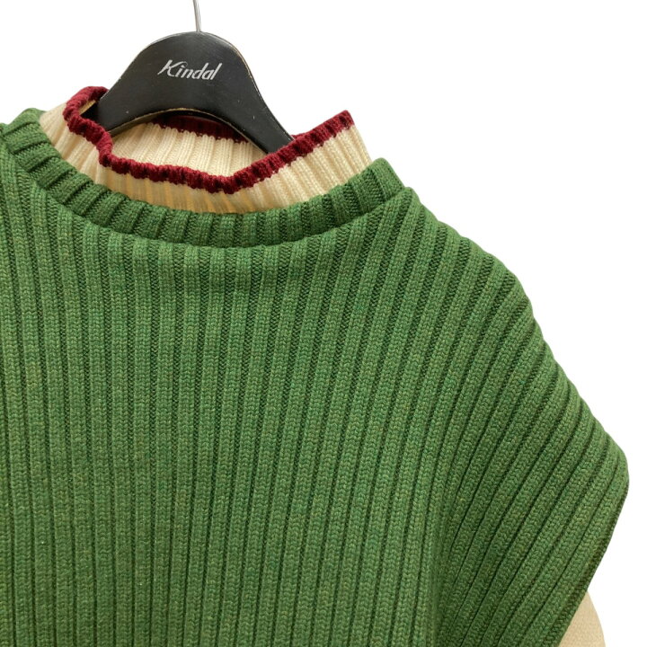 楽天市場】【中古】UNDERCOVER レイヤードニット UCT1904 グリーン 