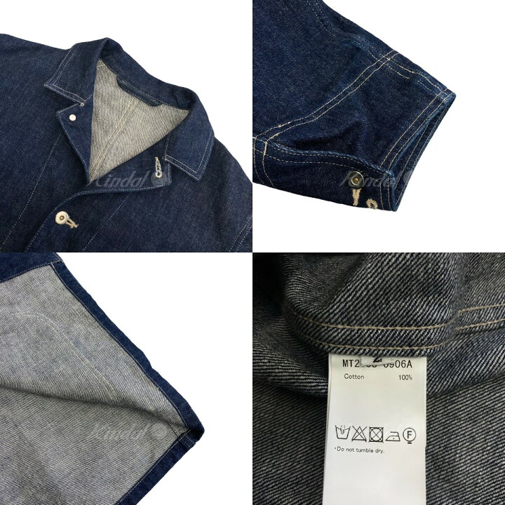 楽天市場】【中古】MAATEE＆SONSデニムカバーオール インディゴ サイズ 