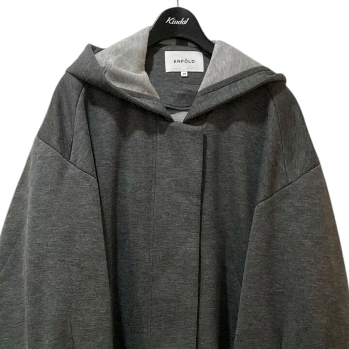 楽天市場】【中古】ENFOLDボンディング フーディフレアコート 300ES330  