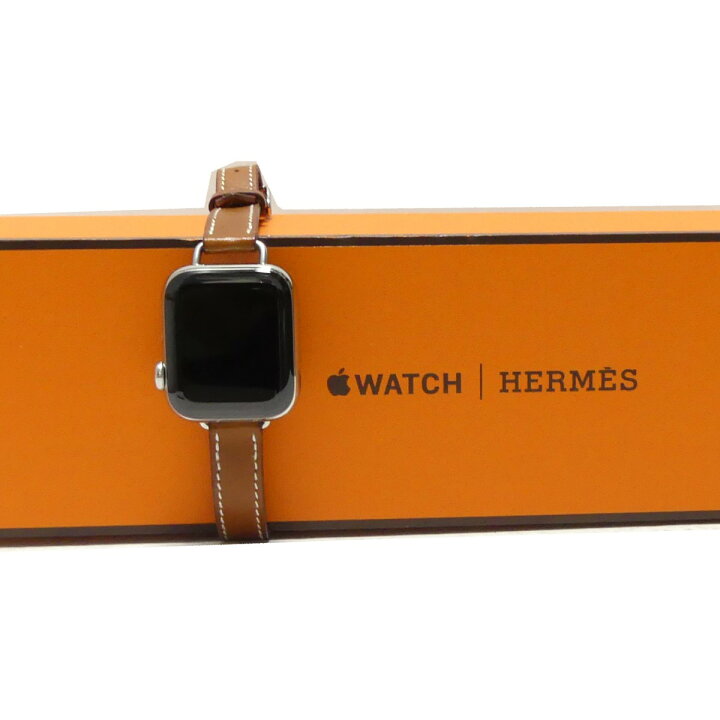 楽天市場】【中古】HERMES アップルウォッチ ダブルループレザーベルト 