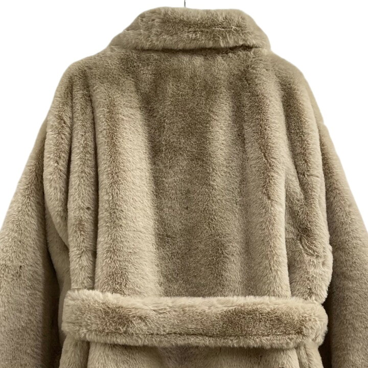 楽天市場】【中古】STUDIO REEO Unisex Eco-Fur Robe Coat ファー 