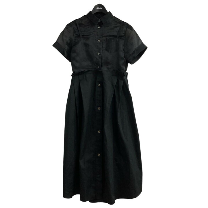 楽天市場】【中古】sacai シースルードッキングシャツワンピース 21 