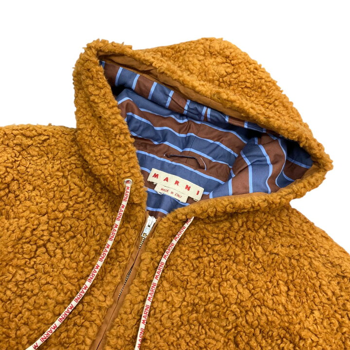 楽天市場】【中古】MARNI 23AW フードボアジャケット JUMU0148U0  