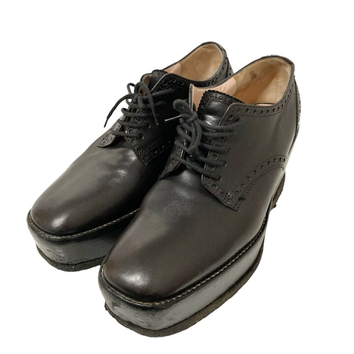 楽天市場】【中古】DRIES VAN NOTEN レザーシューズ 14131 ダーク 