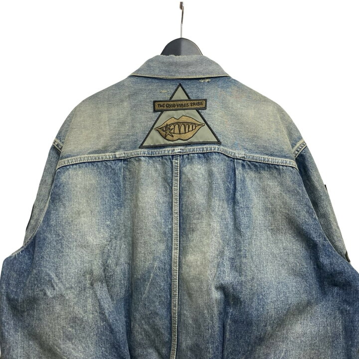 楽天市場】【中古】sacai×GONZ24AW Denim Jacket パッチワークデニム 