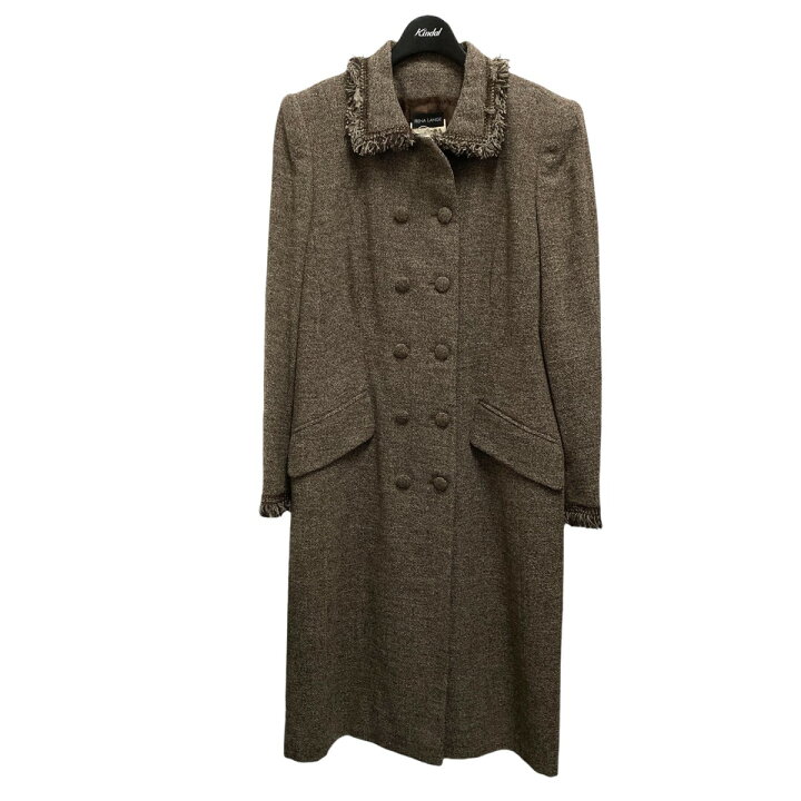 楽天市場】【中古】RENA LANGE ダブルボタンコート ベージュ サイズ 