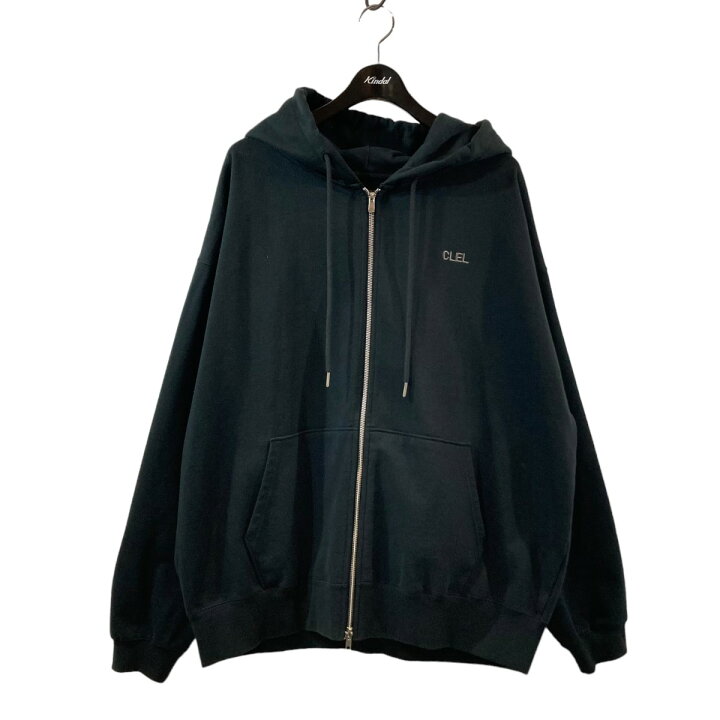 楽天市場】【中古】CLELロゴ刺繍フルジップパーカー フーディー  