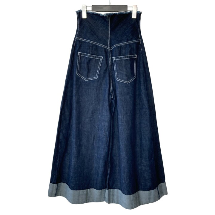 楽天市場】【中古】JACQUEMUS ウエストカットオフ ワイドデニムパンツ 