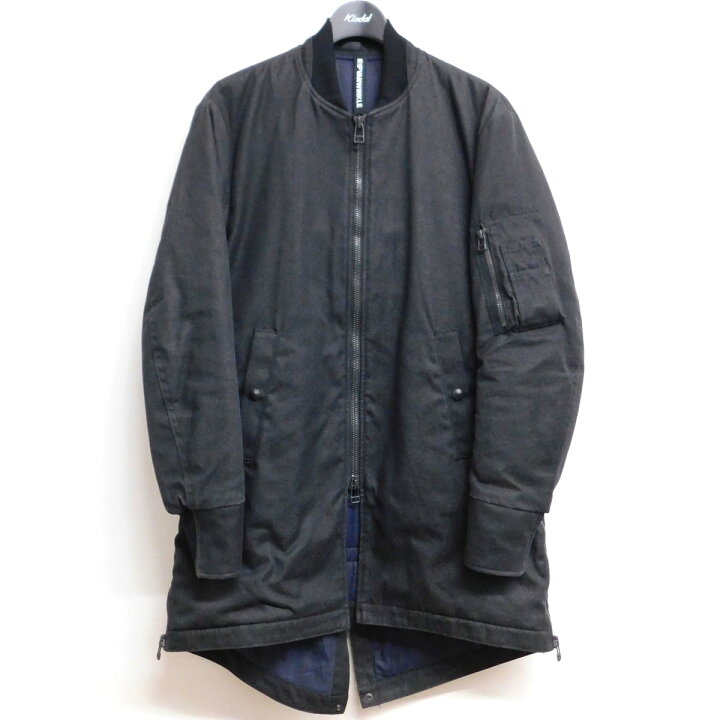 楽天市場】【中古】ripvanwinkle MA-1 Mods ブルゾン RB-437 ブラック 