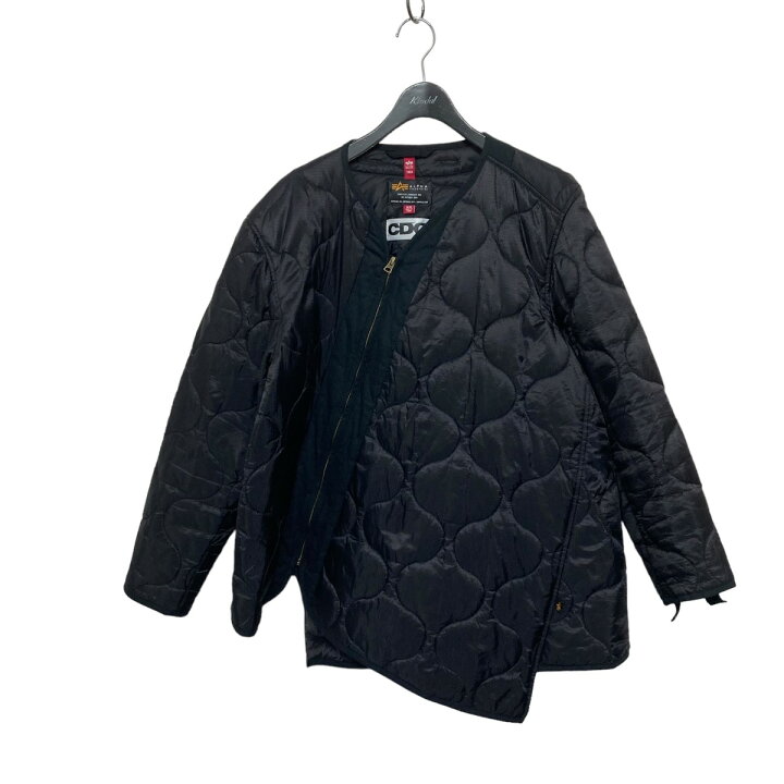 楽天市場】【中古】CDG×ALPHA INDUSTRIES キルティングジャケット 