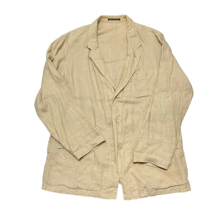 楽天市場】【中古】Yohji Yamamoto pour homme リネンジャケット HN 