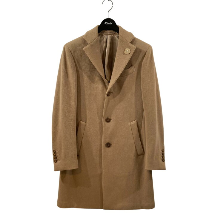 楽天市場】【中古】LARDINI ウールカシミヤ チェスターコート 
