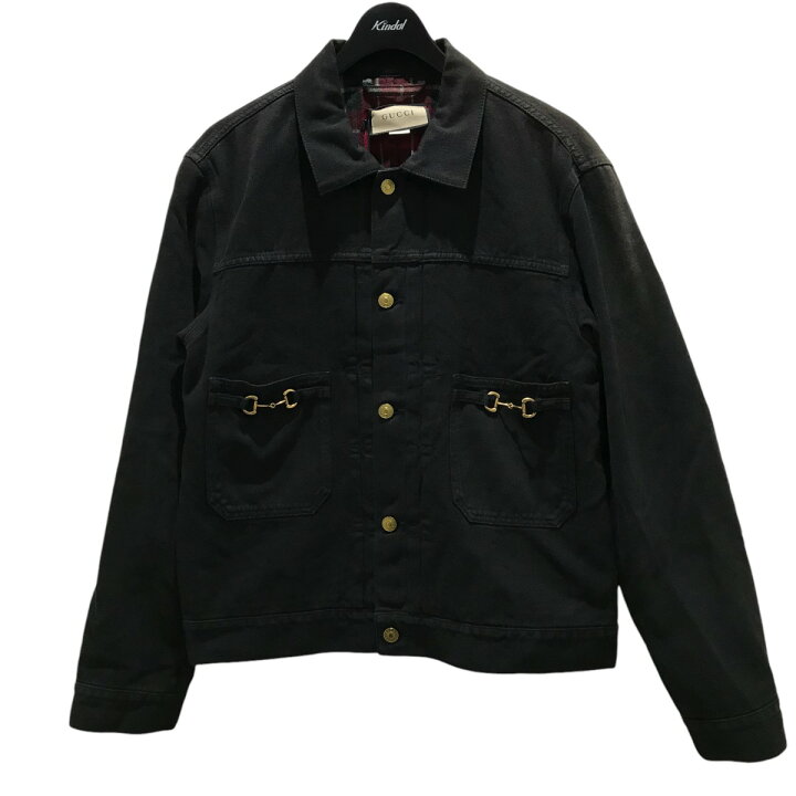 楽天市場】【中古】GUCCI ホースビット付デニムジャケット 697034  