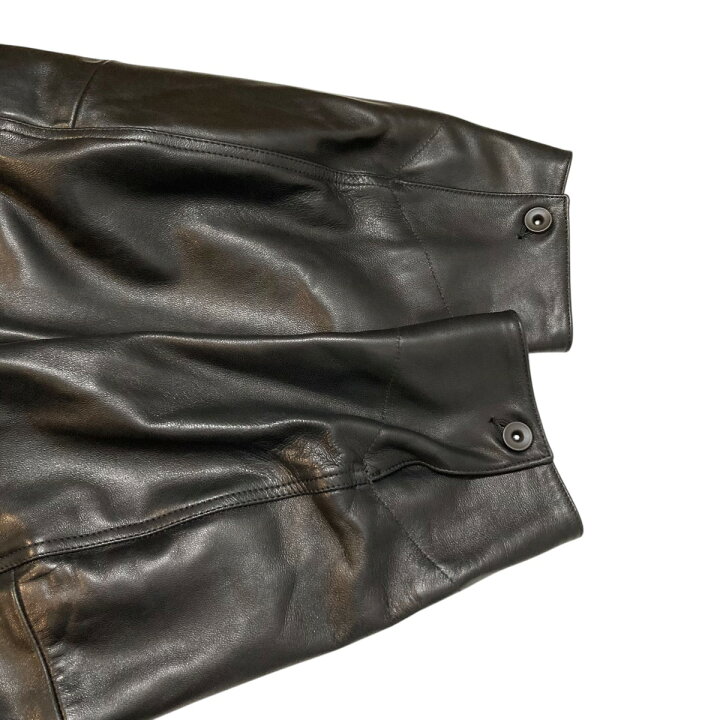 楽天市場】【中古】COMOLI 24SS レザーワークジャケット レザーコート 