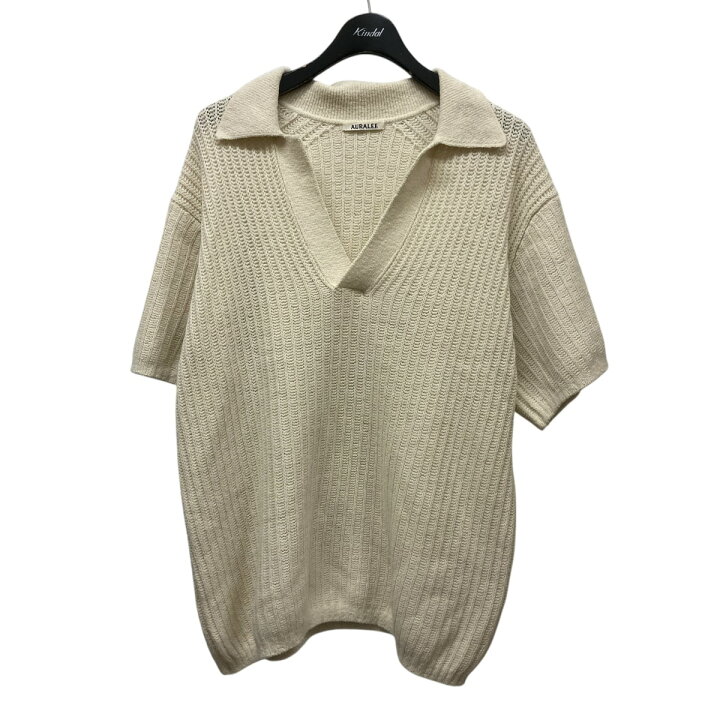 楽天市場】【中古】AURALEE 23SSBRUSHED COTTON WOOL RIB KNIT SKIPPER 