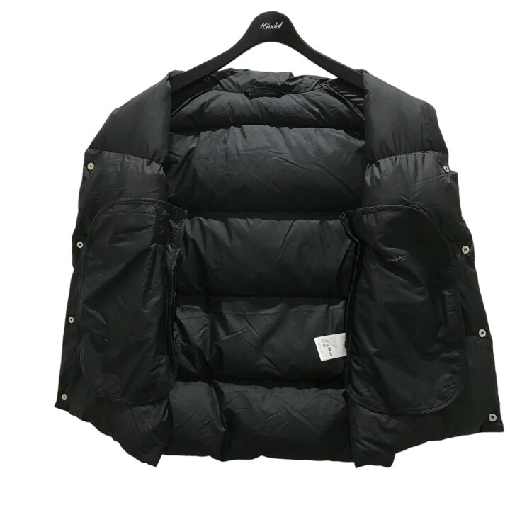 楽天市場】【中古】COMOLI ダウンベスト Y03-01018 ブラック サイズ：1 