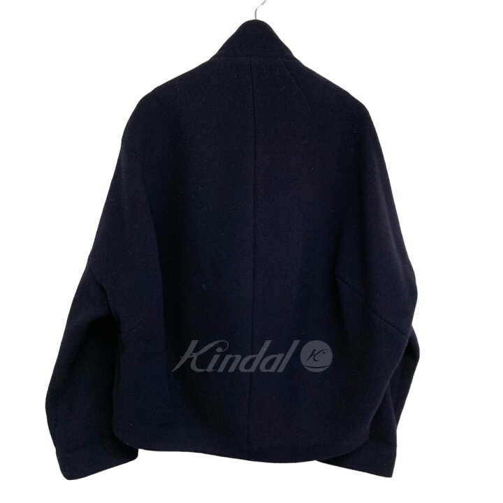 楽天市場】【中古】ENFOLD ショートコート ネイビー サイズ：38  