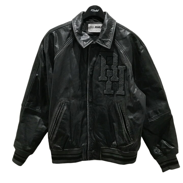 楽天市場】【中古】ZARA×RHUIGI レザージャケット ブラック サイズ：M 