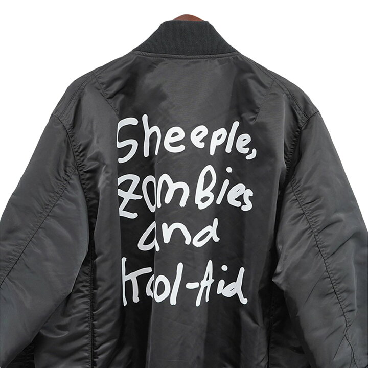 楽天市場】【中古】sacai22AW MADSAKI Print Nylon Twill Blouson 
