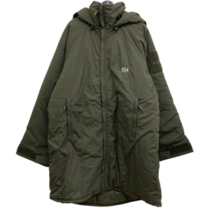 楽天市場】【中古】WIND AND SEA×WILD THINGSREADY PARKA ダウンコート 