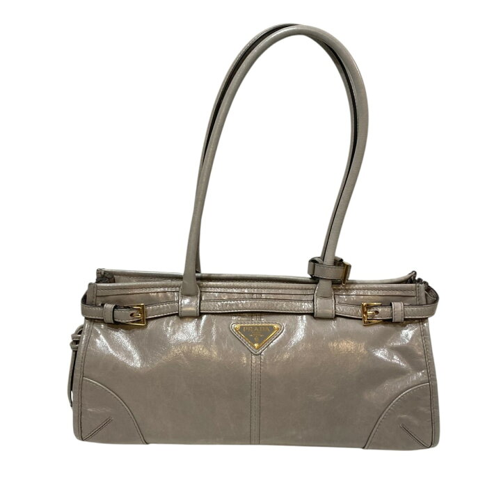 楽天市場】【中古】PRADA ラージ レザー ハンドバッグ 2WAYバッグ 