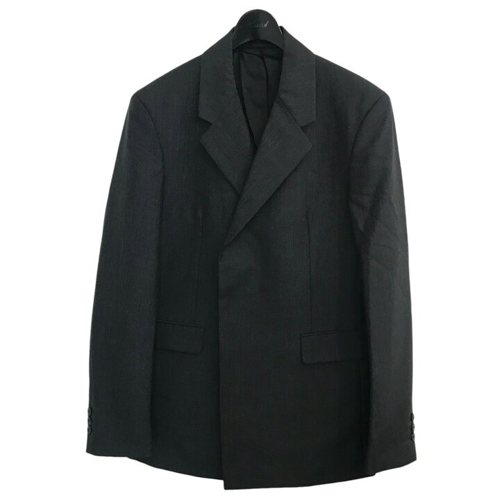 楽天市場】【中古】PRADA テーラードジャケット UGI223 ダークグレー 