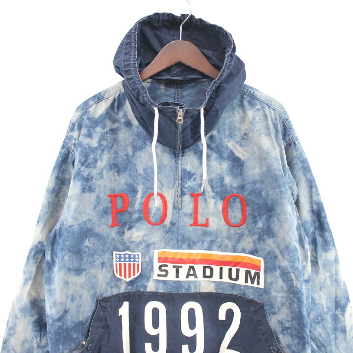 楽天市場】【中古】POLO RALPH LAUREN 1992 STADIUM PULLOVER JACKET  