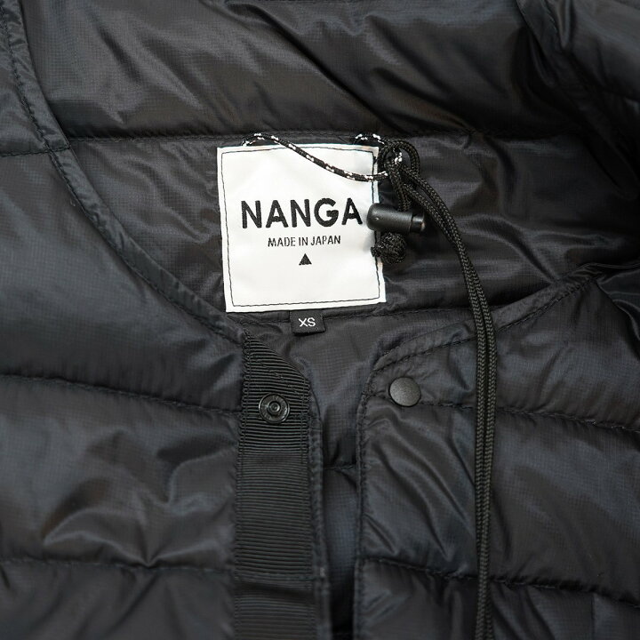 楽天市場】【中古】NANGAインナーダウンジャケット ブラック サイズ 