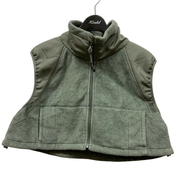 楽天市場】【中古】HYKE FLEECE CROPPED VEST ショート丈フリース 