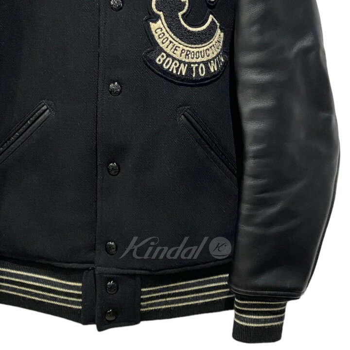 楽天市場】【中古】COOTIE 1st． Place Jacket スタジャン ブラック  